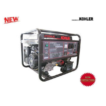 6kw 6kVA Kohler Motor beweglicher Benzin / Benzin elektrischer Generator Bk8000